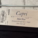 Croft & Barrow Croft &‎ Barrow women’s Black Chino capris Photo 2