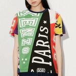KENZO Flag Print Oversize Cotton T Photo 0