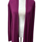 Ann Taylor Women's Purple Long Sleeve Open Front Cardigan Shirt Size SP Photo 0