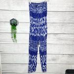 Tommy Bahama Blue & White Boho Strapless Jumpsuit Size Small Beach Travel Summer Photo 1