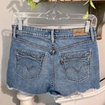 Levi's San Francisco Denim Cutoffs Shorts Red Tab Demi Curve Classic Photo 1
