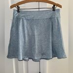 Adidas  Light Blue Floral print golf Skort size small nwt Photo 1