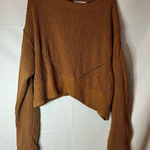 Arizona Jeans Arizona Jean Company Brown Knit Crew Neck Sweater Photo 0