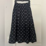 Hill House  Home The Krista Skirt Khaki Autumn Paisley Photo 5