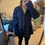 Arizona Jeans Arizona Jean Company Women's Navy Utility Jacket Photo 4