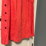 Poetry  short-sleeve v-neck midi dress linen size 10 oversized lagenlook minimal Photo 8