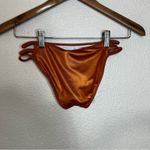 One Teaspoon  eagles shadow bikini bottoms in copper metallic orange NEW XXS Photo 3