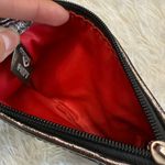 Coach  Poppy Silver Red Wristlet Photo 2