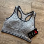 New Balance  Heather Gray Sports Bra Photo 4