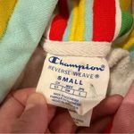 Champion x Urban Outfitters Reverse Weave Watermelon Multicolor Stripe Hoodie S Photo 4