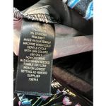 Worthington High Waisted Black Floral Capri Crop Pants 18W NWT Flower Butterfly Photo 4