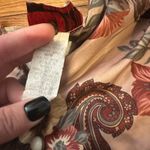 Boho Paisley floral peasant top i Brown Size 4X Photo 5