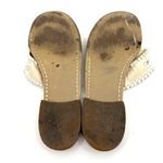 Jack Rogers Navajo Cream Leather Thong Sandals Women's 8 US Photo 7