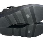 Eileen Fisher Black Tread Tumbled Nubuck Leather Booties Boots Shoes size 8 Photo 7