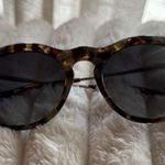 Tory Burch Polarized Gemini Link Cat-Eye Sunglasses Tortoise Photo 0