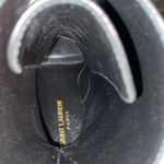 Saint Laurent  Cherry Lace-up Platform Bootie in Smooth Leather Photo 13