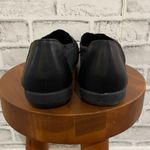 Comfortview Women’s  black woven slip-on loafers 7W Photo 3