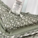 Japna  Medium Ciottagecore Smocked Floral Retro Ruched Crop Top Olive Green Photo 5