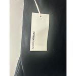 Fifteen Twenty  Womens Black Raw Edge‎ Tie Top Short Sleeve Size L Photo 4