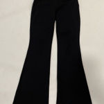 PINK - Victoria's Secret PINK Active Flare Yoga Pants Black Women’s Size M High Waist Stretch Photo 0
