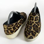 Michael Kors Keaton Leopard Real Calf Hair Slip-On Sneaker Women’s Size 8 1/2 Photo 2
