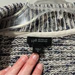 J Jill Sweater Womens Medium Gray Multi Chunky Confetti Knit Cardigan Casual Photo 4