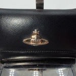 Vivienne Westwood  Black Leather Orb Key Holder Wallet Made in Italy Photo 0