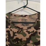 No Boundaries  Women's Juniors Long Sleeve Shirt Size M 7-9 Camouflage Photo 2