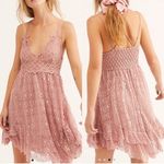 Free People NWT  Women's Adella Lace Slip Dress 258 Photo 2