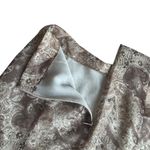 Brown & Ivory Paisley Vintage Flared Mini Skirt Size XS Photo 7