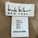 Nicole Miller Flared Leopard Print Wrap Midi/ Maxi Dress. Size Small Photo 11