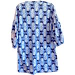 Mud Pie  Blue Puff‎ Sleeve Dress Photo 2