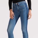 Veronica Beard  Kate High Rise Two Tone Skinny Jeans Size 28 Photo 0