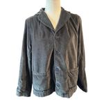 CP Shades Velvet Button-Front Jacket – Gray – Women’s-Estimated Size Small Photo 1