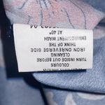 Yoins  Navy Blue Floral Spaghetti Strap Halter-Style Blouse - size XL Photo 6