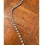 Rhinestone chain belt Silver Photo 2