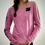 FREECITY Artists Wanted SuperVintage Long Sleeve Tee Pink Photo 0