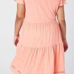 Lane Bryant B15-Women's Flutter-Sleeve Tiered Swing Dress Size 14/16 Photo 1