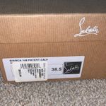 Christian Louboutin Black Bianca 140 Red Bottoms Size 8.5 Photo 10