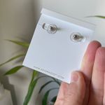 Kendra Scott Elisa Rose Gold Drusy Stud Earrings Designer Boho Chic Clean Girl Photo 1