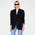 ANINE BING Classic Wool Blazer in Black S Photo 11