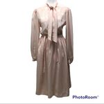 Breckenridge Vintage  Pink Tie Blouse and Skirt Set Size 8 Photo 1