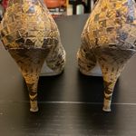 Rachel Roy Gray and Yellow Peep Toe Heels Photo 3