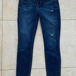 AO.LA NWOT Blue Skinny Jeans Distressed Sz 25 Photo 0
