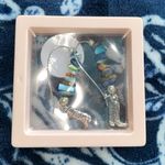 Handcrafted by @carolynhenski Western Cowboy Boots Dangle Earrings Silver Photo 1