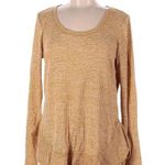 Anthropologie  Saturday Sunday Wendy Waffle Knit Thermal Top Wrap Back Size M Photo 2