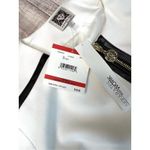 Anne Klein Anne‎ Klein Cream Black Lilly White Colorblock Long Trench Coat Sz XS NWT Photo 4