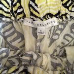 Jane and Delancey 252  Black and yellow Tropical Print Wide Leg Pants small Photo 2