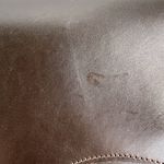 CRIZ Swiss Handmade Clutch Shoulder Bag Asymmetrical Brown Leather Minimalist Photo 3