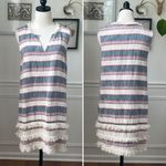 Anthropologie Holding Horses Sleeveless Fringe Shirt Dress $130 10 Photo 2